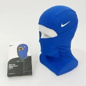Nike Pro Hyperwarm Hood in Vibrant Blue